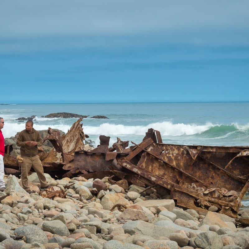 Visiting shipwrecks  