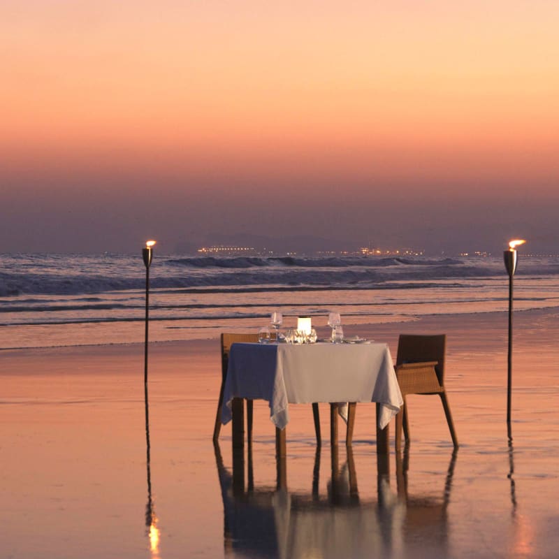 Beach dining Salalah 