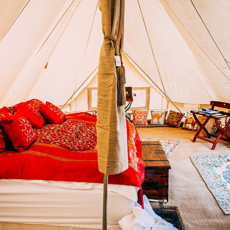 Tent Interior - Canvas Club