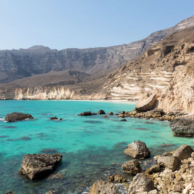 Salalahs coastline 