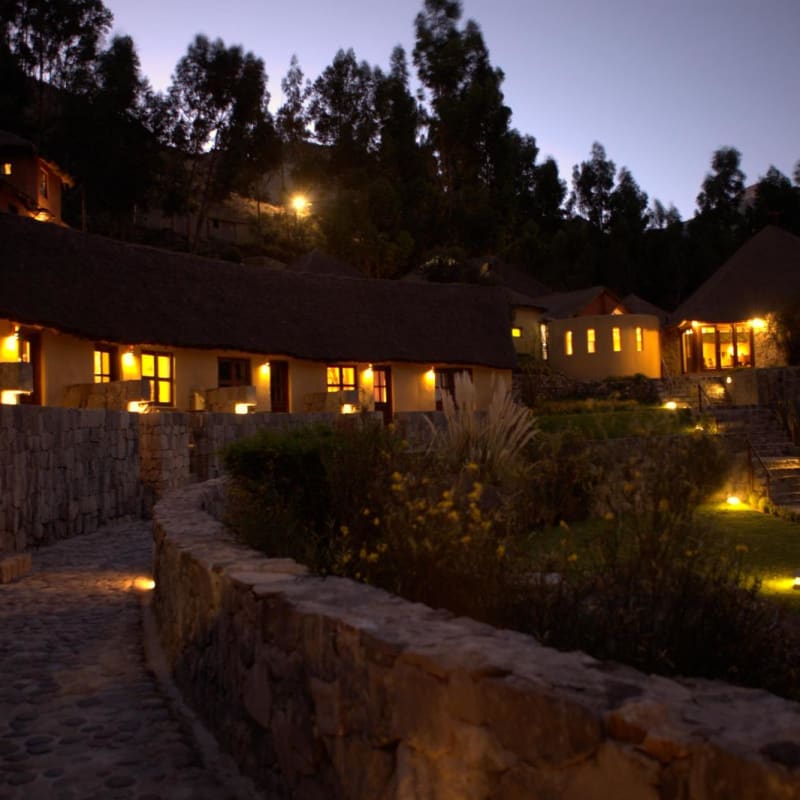 The Lodge at night - Colca Lodge