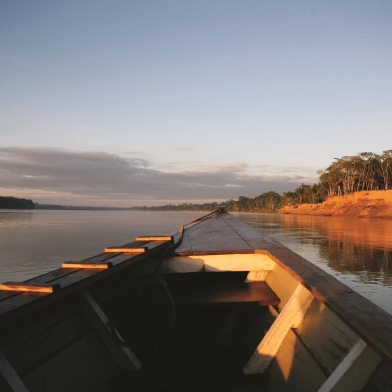 Sunset boat cruise - Reserva Amazonica