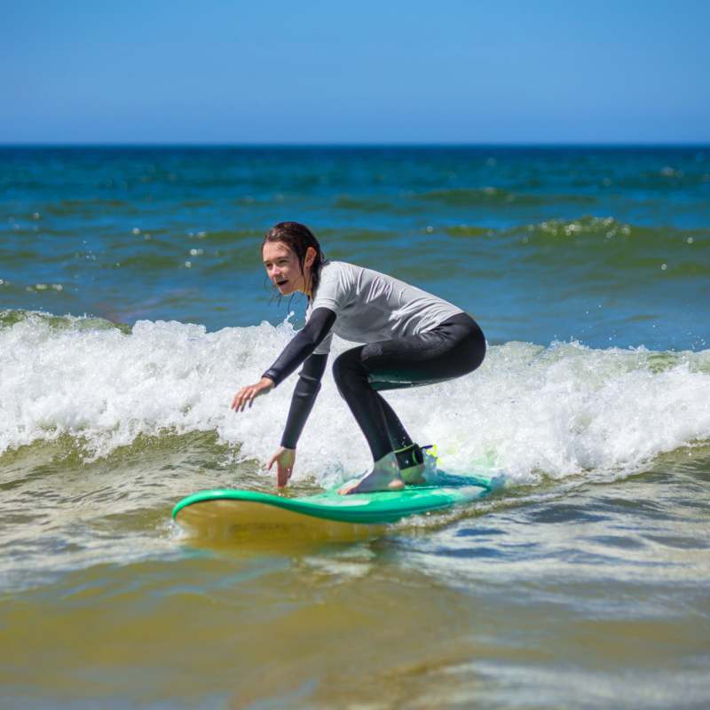 Surfing in Lima 