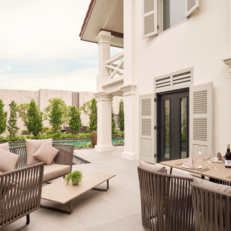 Private Patio Area - Garden Suite 