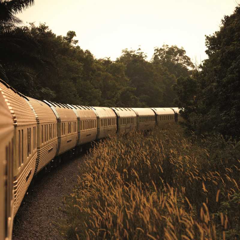 Trian view  