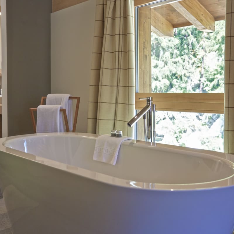 Bath with a view - La Vue