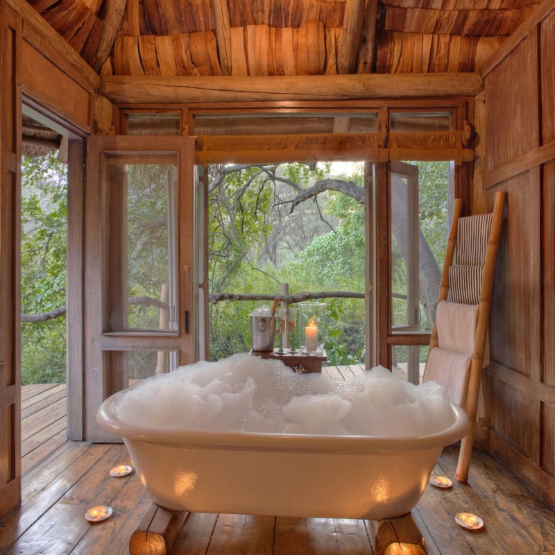 Bathroom - Lake Manyara Tree Lodge