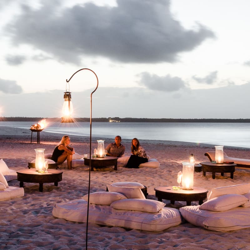 Beach - Mnemba Island Lodge