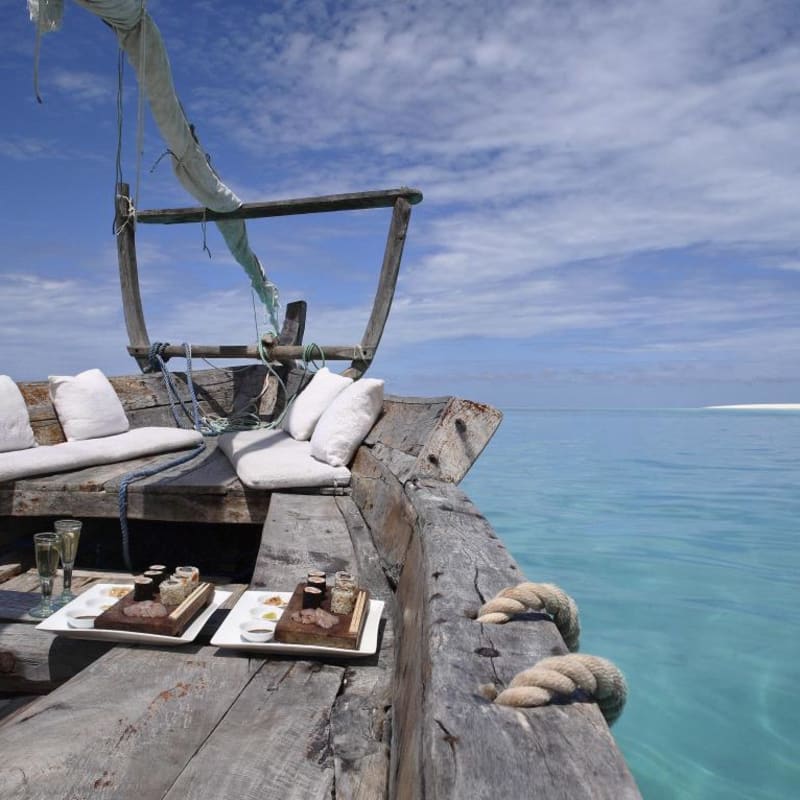 Boat - Mnemba Island Lodge