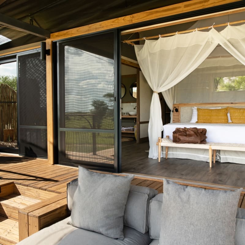 Tented suite 