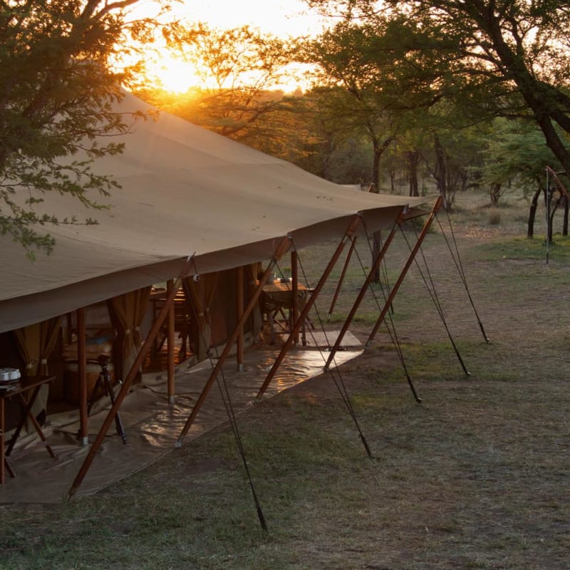 Mess tent - Serian's Serengeti North Camp