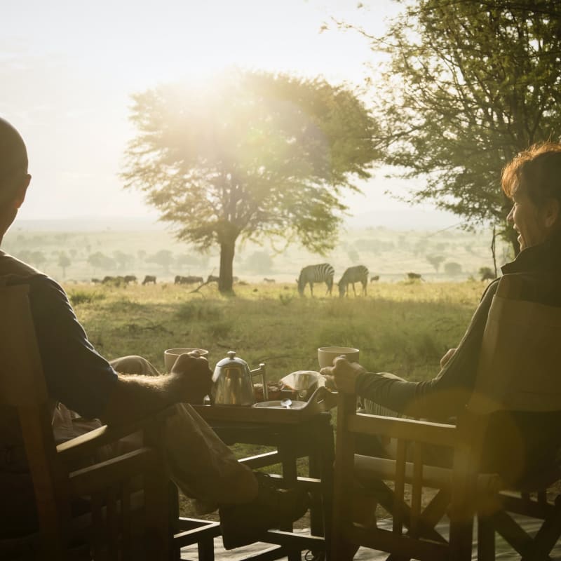 Guests enjoying the view - Ubuntu Camp 