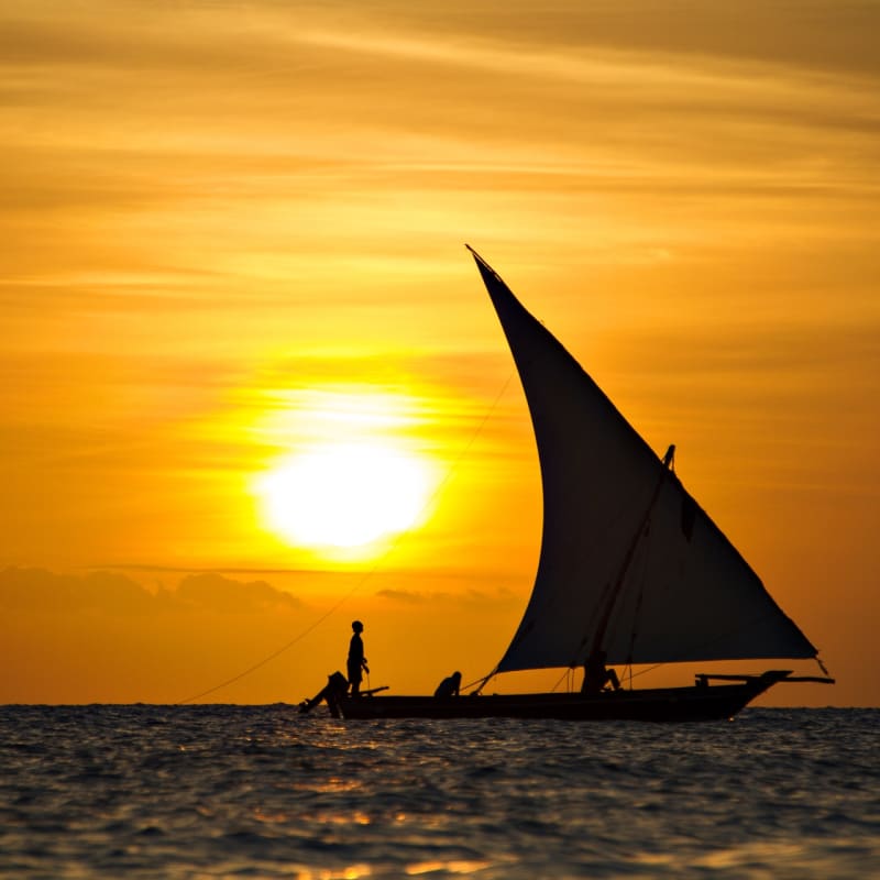 Sunset Dhow