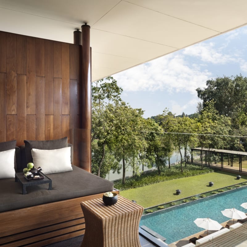 Deluxe River View Room Anantara Chiang Mai 
