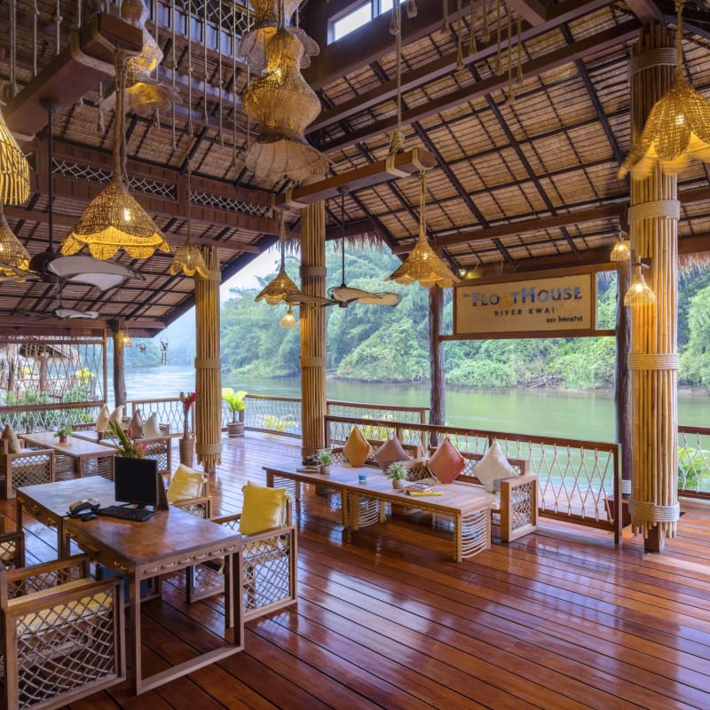 Reception Area - Floathouse Kanchanaburi