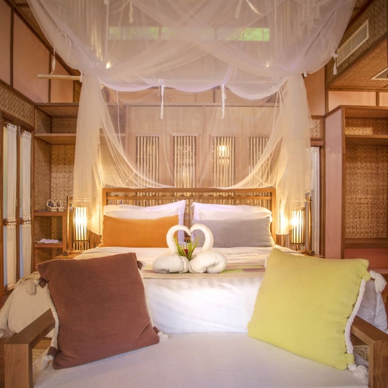Villa Interior - Floathouse Kanchanaburi