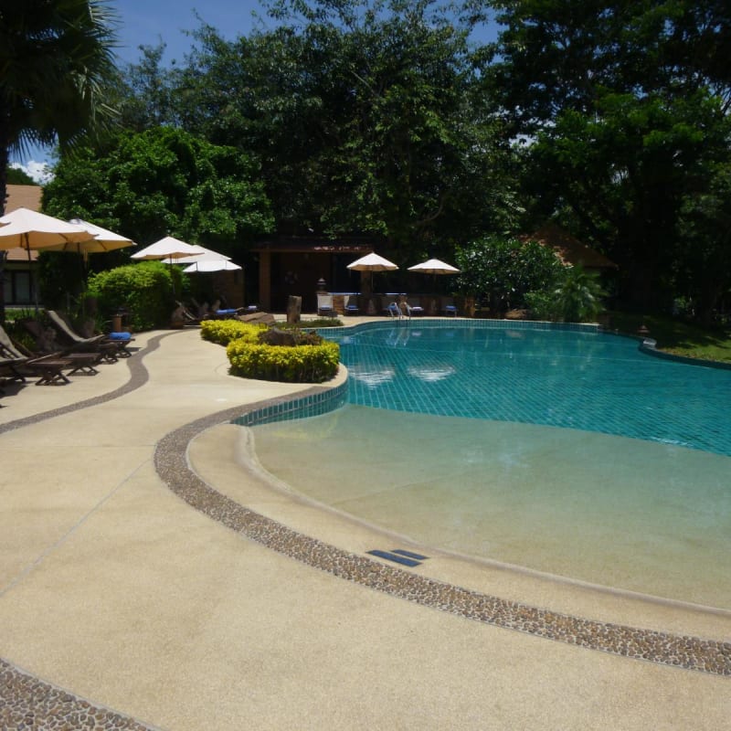 Pool Area - The Legend Chiang Rai
