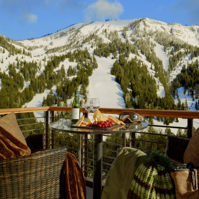 Balcony View in the Winter - Hotel Terra 