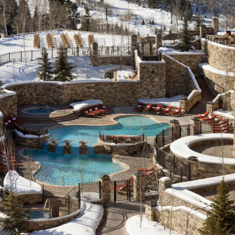 Pool area - St Regis Deer Valley