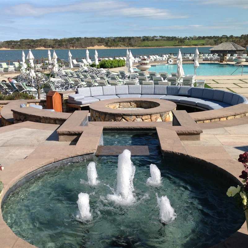 Pools & the fire pit - Wequasset Resort and Golf Club