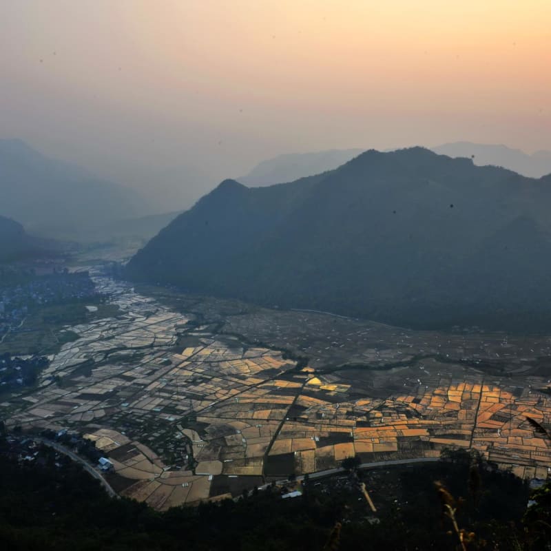 Glistening paddy fields - Mai Chau Ecolodge 