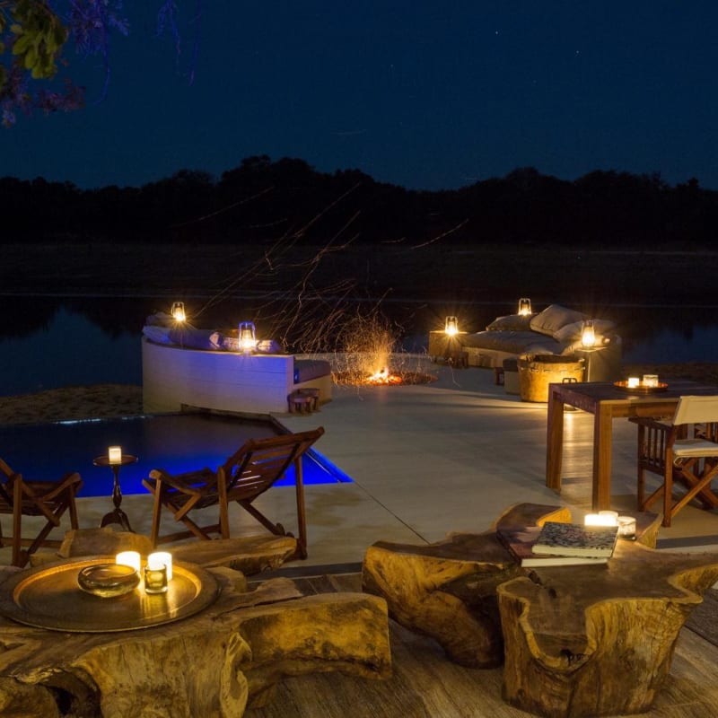 The fire pit - Chinzombo