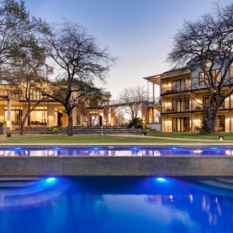 Swimming Pool view of property  