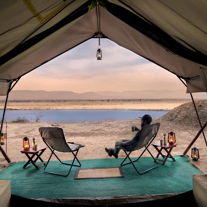 Tent view 