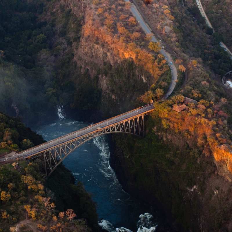 Victoria Falls bridge 