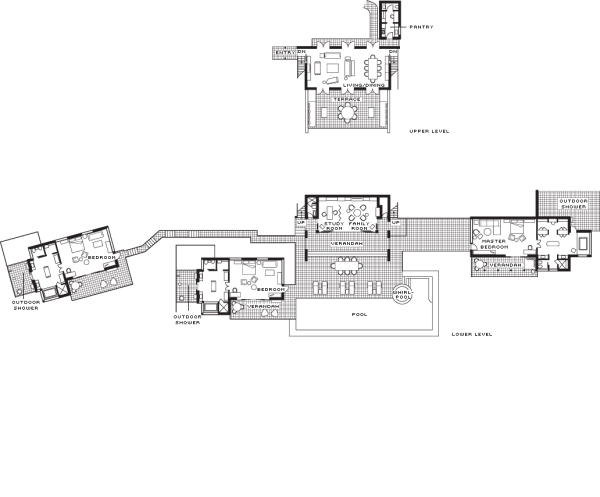 Three Bedroom Beach Suite Floorplan