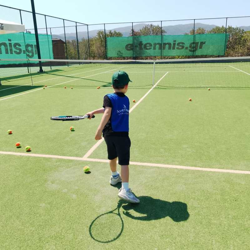 Daios Cove Tennis Lesson 