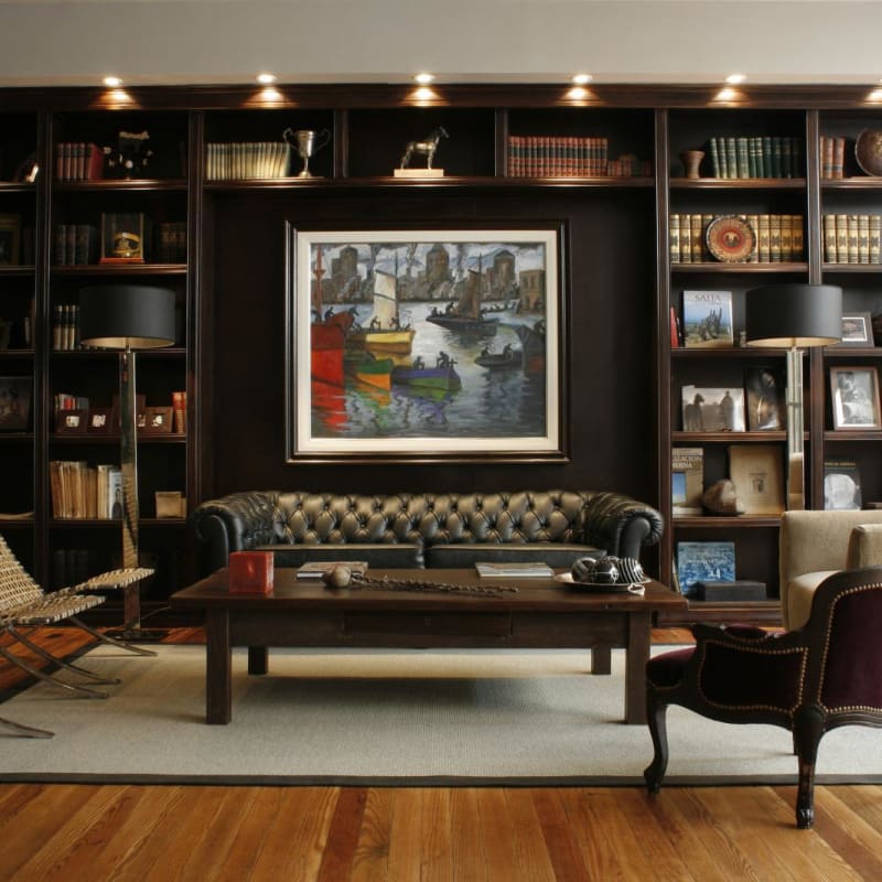 Library and Sitting Room 