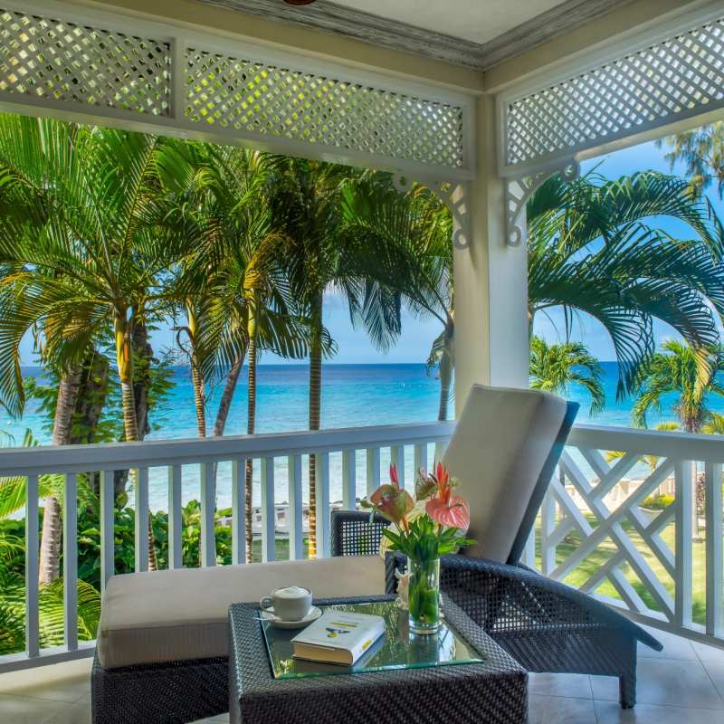 Luxury Junior Suite balcony 