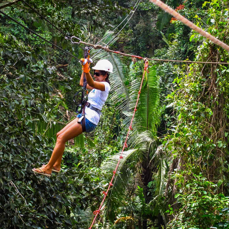 Ziplining - Turtle Inn