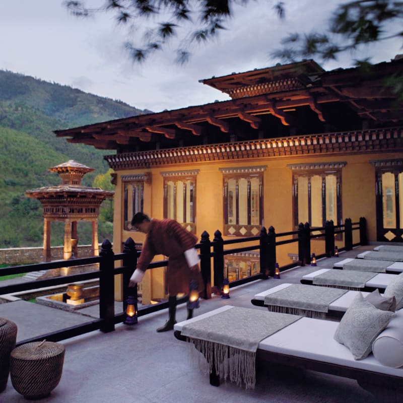 Outside Seating - Taj Tashi