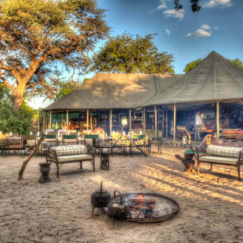 Outdoor lounge area - Meno A Kwena