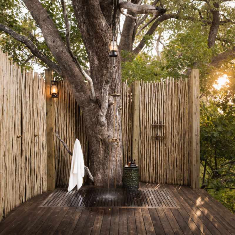 outdoor shower 