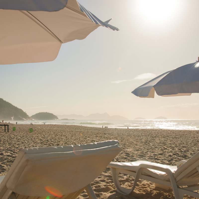 Copacabana Beach - Belmond Copacabana Palace