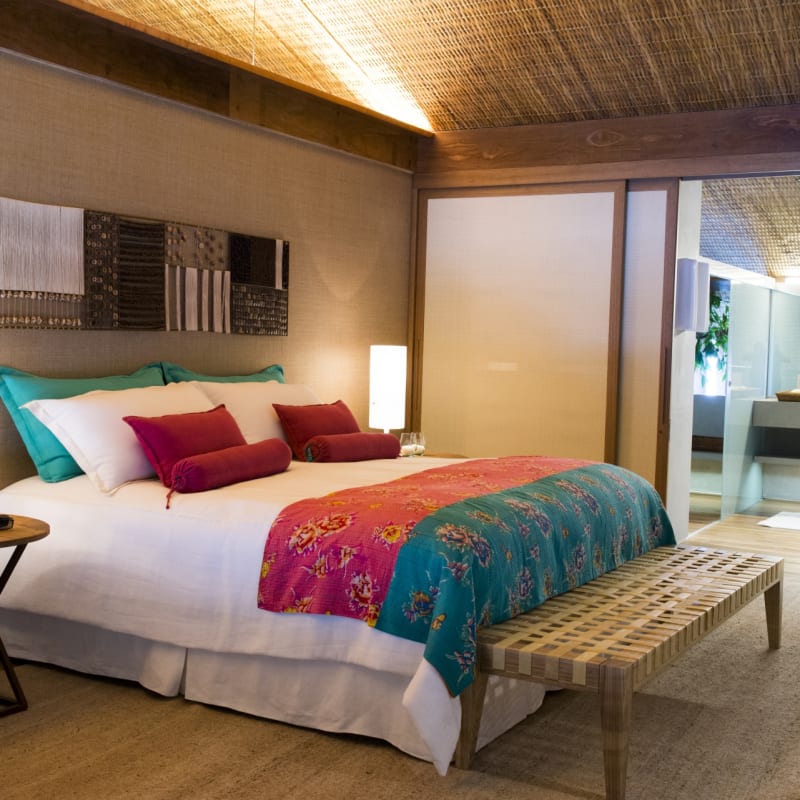 Suite Paraty bedroom - Pousada Literaria