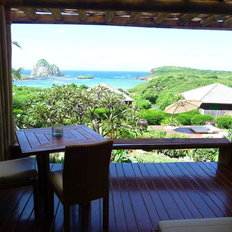 View from luxury apartment - Pousada Maravilha