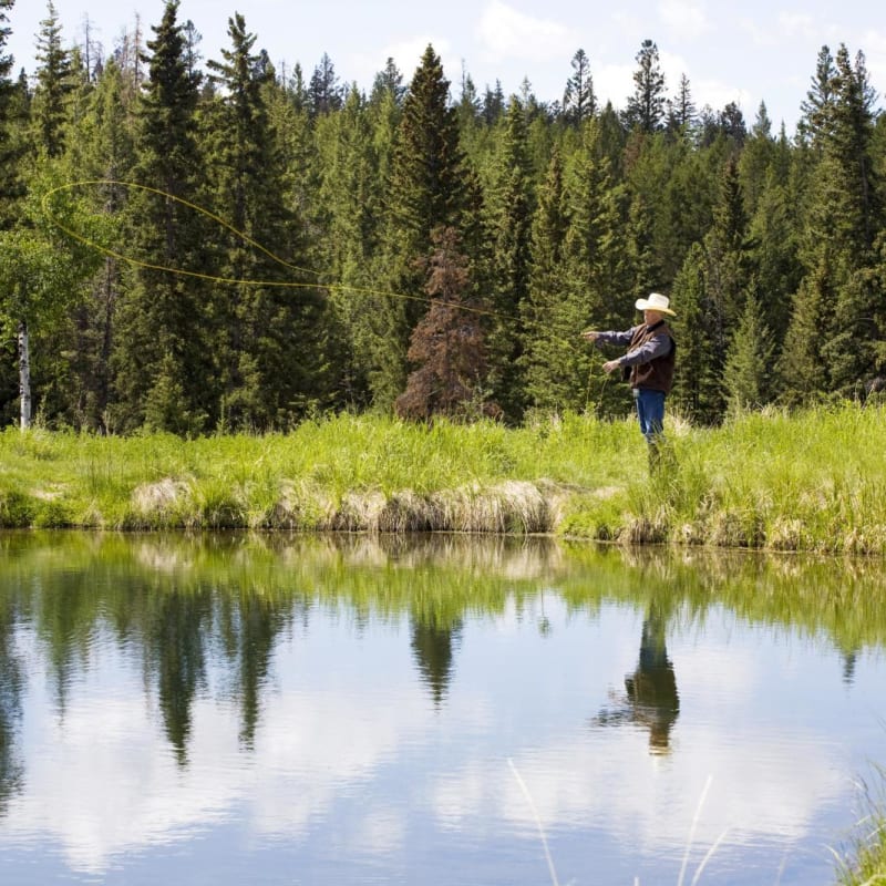 Fly Fishing at Echo Valley Ranch & Spa
