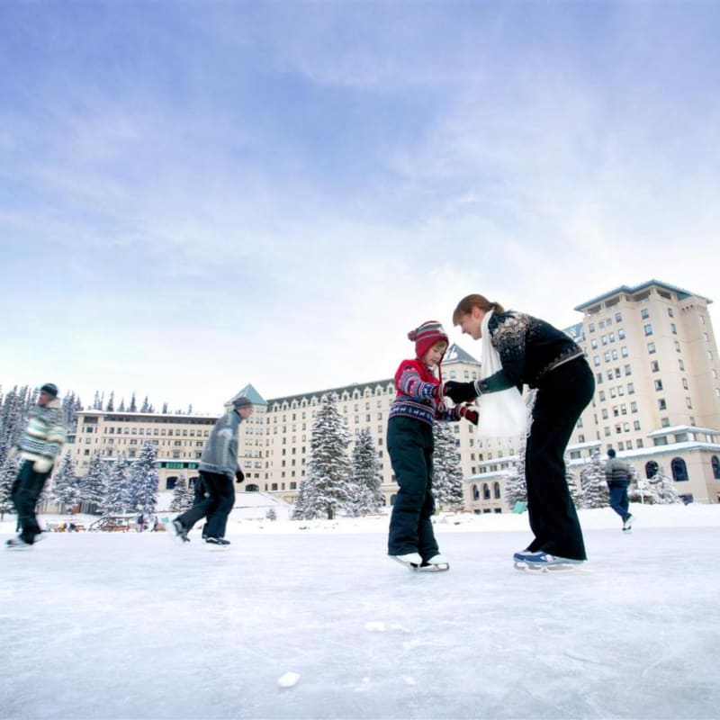 Winter at Fairmont Chateau Lake Louise