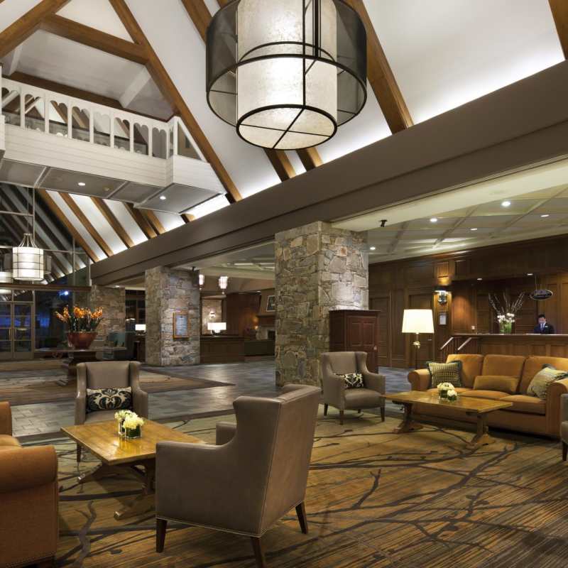 Great Hall Lobby - Fairmont Chateau Whistler 