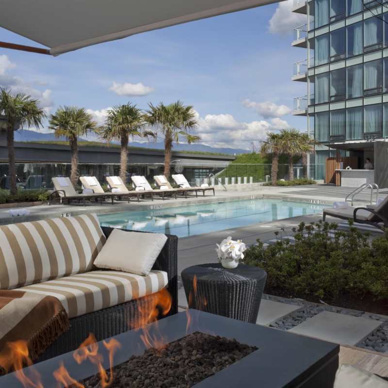 Fairmont Pacific Rim Pool Cabana