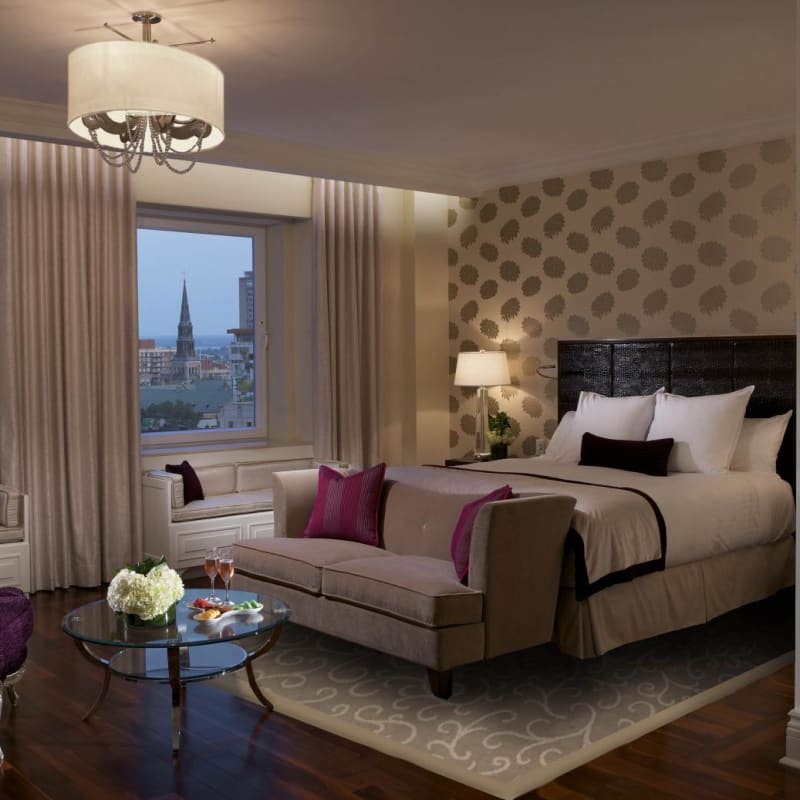 Junior Suite at Ritz Carlton Montreal
