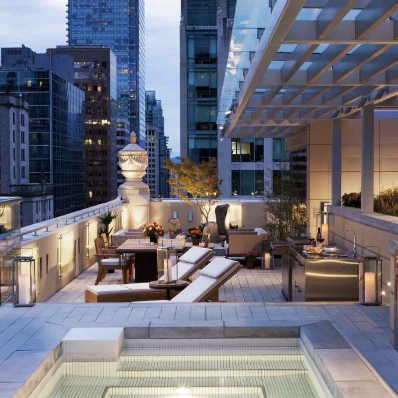 Suite Terrace - Rosewood Hotel Georgia 