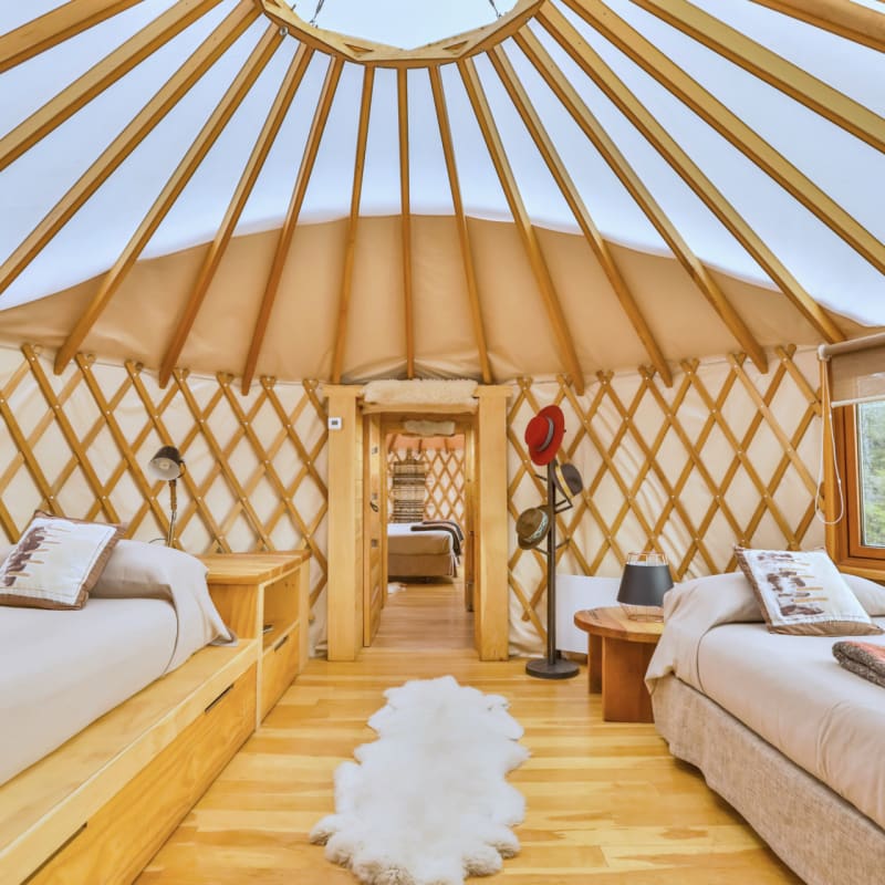 yurt interior