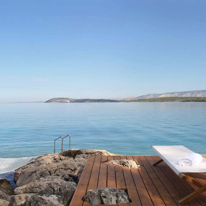Beach deck