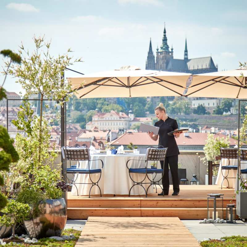 Four Seasons Hotel Prague - Terrace 