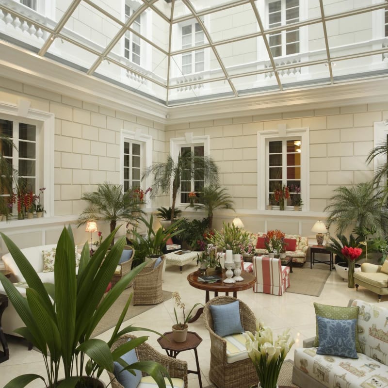 Patio - Casa Gangotena